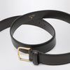The Row Brown leather belt with buckle