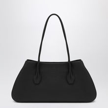  The Row Black Alger shoulder bag in leather