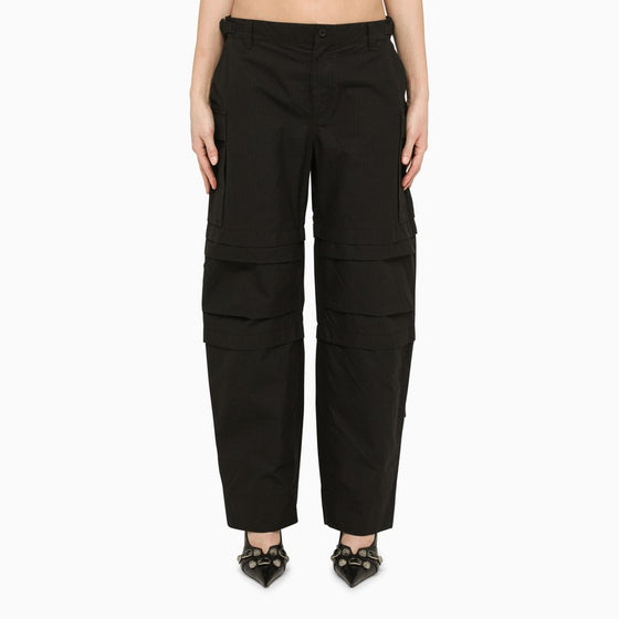 WARDROBE.NYC Black multi-pocket cargo trousers