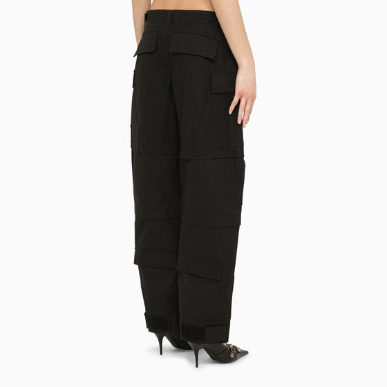 WARDROBE.NYC Black multi-pocket cargo trousers