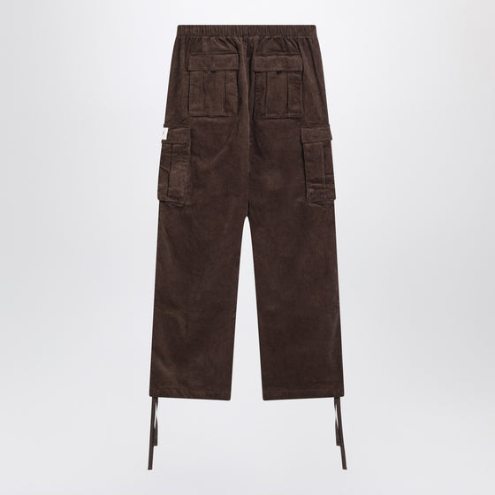 Brain Dead Brown corduroy cargo trousers