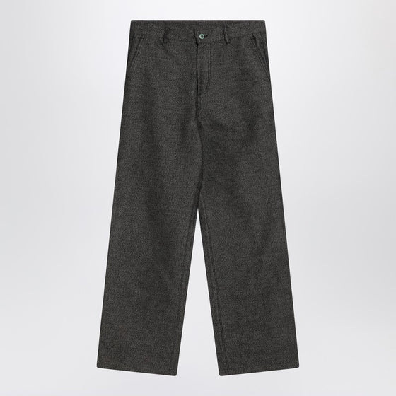 Brain Dead Salt and Pepper black trousers