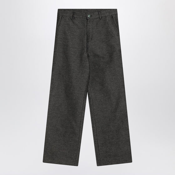 Brain Dead Salt and Pepper black trousers