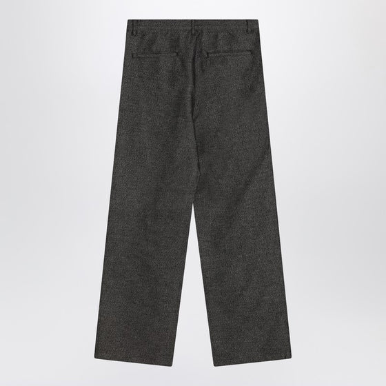 Brain Dead Salt and Pepper black trousers