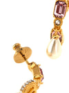 Valentino Garavani Ovalette Earrings With Rhinestones