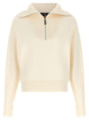 Perfect Moment Ultrafine Merino Wool Half-zip Sweater