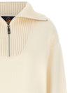 Perfect Moment Ultrafine Merino Wool Half-zip Sweater