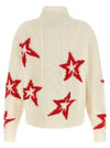 Perfect Moment Red Star Turtleneck Sweater