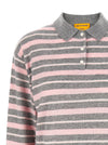 Guest In Residence Clloegiate Stripe Polo Sweater