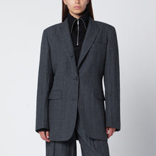  Our Legacy Grey wool-blend single-breasted jacket