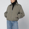 Our Legacy Sage green bomber jacket with zip