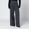 Our Legacy Grey wool-blend pleated trousers