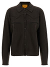 Guest In Residence Cropped Western Shirt