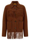 Guest In Residence Western Fringe Jacket