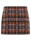 Guest In Residence Tartan Skirt