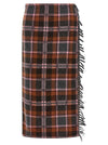 Guest In Residence Tartan Wrap Skirt