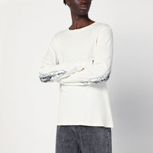  Basketcase Gallery White cotton crewneck sweater