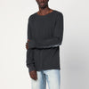 Basketcase Gallery Vintage Black cotton crewneck sweater