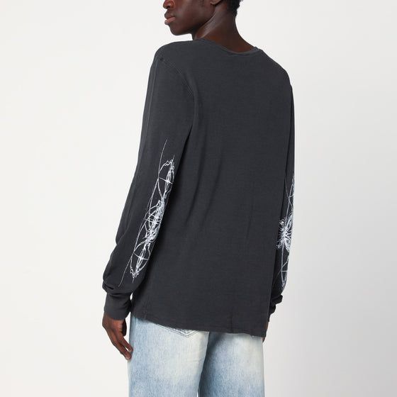 Basketcase Gallery Vintage Black cotton crewneck sweater