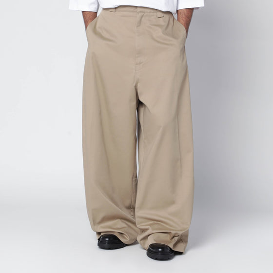 Willy Chavarria Cholo beige chino trousers