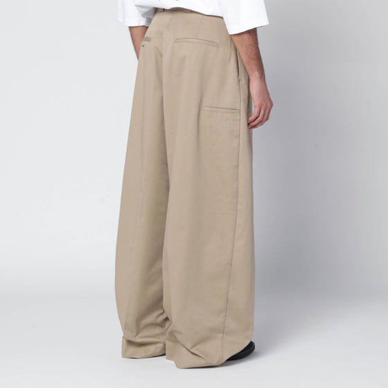 Willy Chavarria Cholo beige chino trousers
