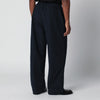 Willy Chavarria Pinstripe jogging trousers with logo embroidery