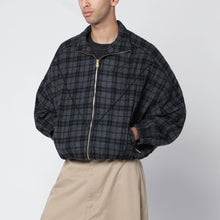  Willy Chavarria Quilted wool bomber jacket
