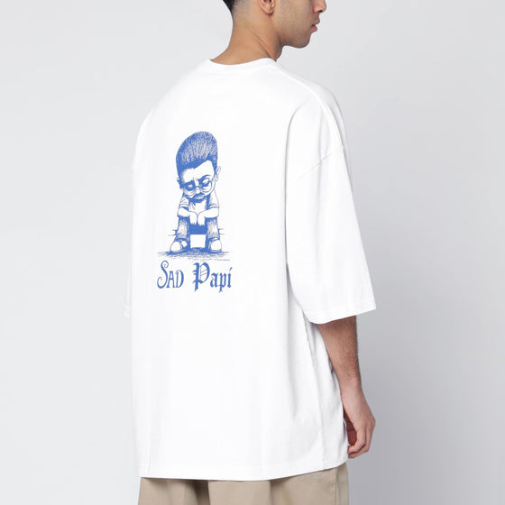 Willy Chavarria White Sad Papi T-shirt