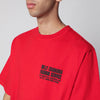 Willy Chavarria Red Fashion Service T-shirt
