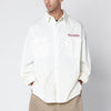 Willy Chavarria Corcoran white cotton shirt