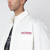 Willy Chavarria Corcoran white cotton shirt