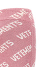 Vetements Iconic Lurex Monogram Skirt