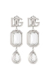 Dolce & Gabbana Pendant Earrings With Crystals