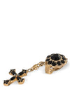 Dolce & Gabbana Cross Pendant Earrings