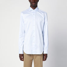  XACUS Light blue cotton Travel shirt