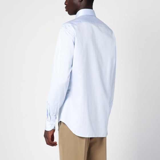 XACUS Light blue cotton Travel shirt