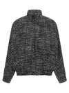 Darkpark Lee Bouclé Wool Bomber Jacket