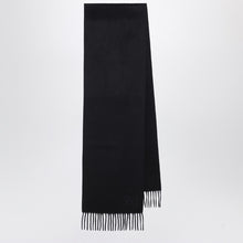  Max Mara Black camel scarf with Monogram embroidery