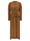Darkpark Long Gia Sweater Knotted At The Waist