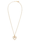 Dolce & Gabbana Strass Logo Necklace
