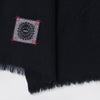 Destin Black wool scarf