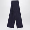 Destin Navy blue wool scarf