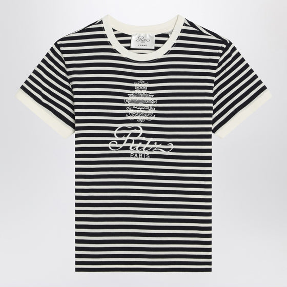 Frame Striped cotton T-shirt