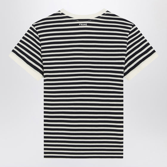 Frame Striped cotton T-shirt