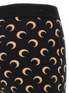 Marine Serre Beige All Over Moon Capri Leggings