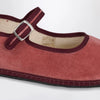 ViBi VENEZiA Mary Jane in Marie Antoinette pink velvet