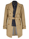 Junya Watanabe Denim Insert Trench Coat