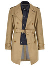 Junya Watanabe Denim Insert Trench Coat