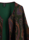 Etro Reversible Paisley Dégradé Cape