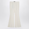 ETRO Flared trousers in ivory viscose